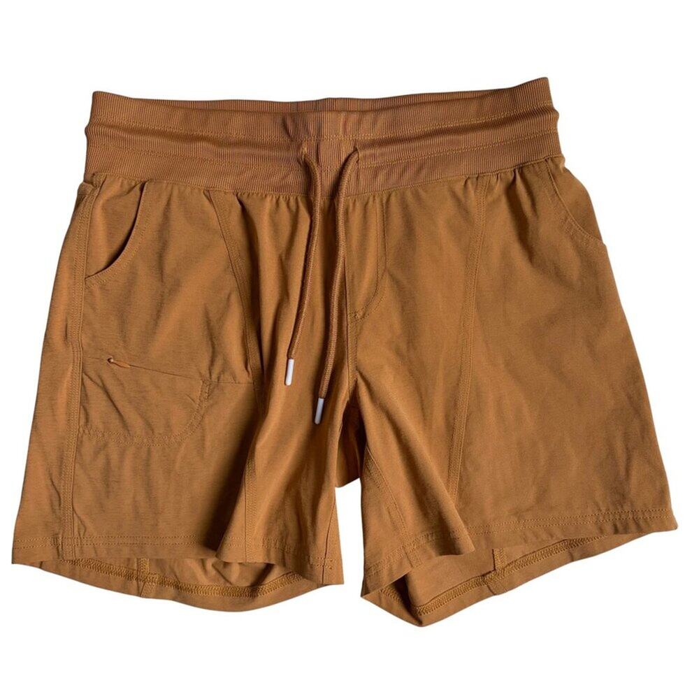 Zyia Active Canyon Shorts (Mustard Yellow) - Size Large